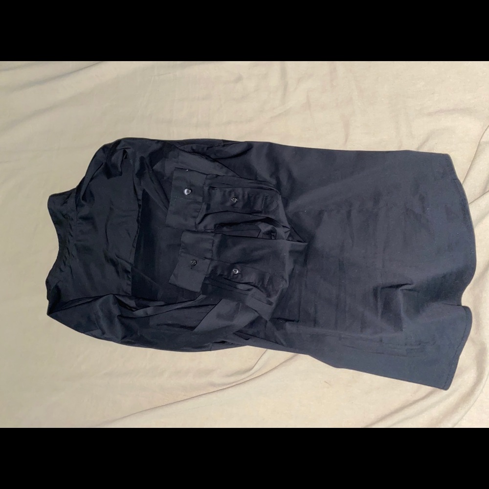 Black Button Up - Picture 3 of 3